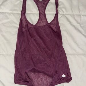 ALO Yoga Purple Women's Tank Top